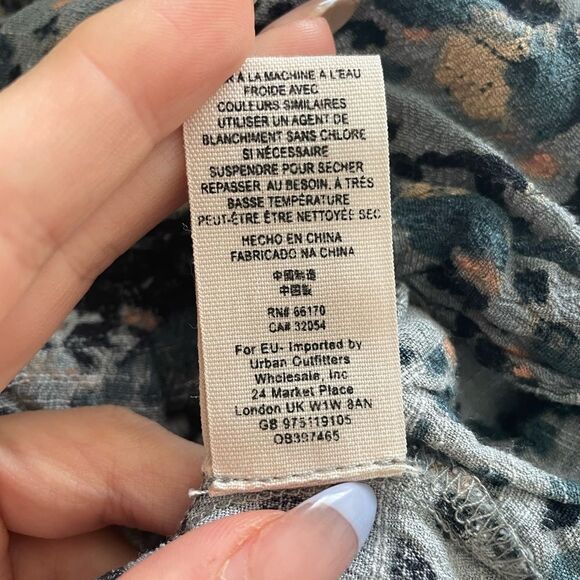 Free People All the Right Ruffles‎ Romper Size Large - Picture 4 of 7